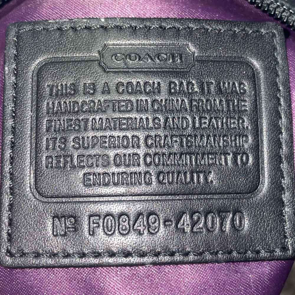 Coach Patchwork Swingpack - Picture 14 of 14